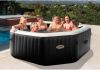 Intex Whirlpool PureSpa™ Octagon Bubble Jet 5 delig, øxh 218x71cm, met zoutwatersysteem online kopen