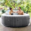 Intex Whirlpool PureSpa™ Bubble Massage Greywood Deluxe 7 delig, øxh 196x71 cm online kopen