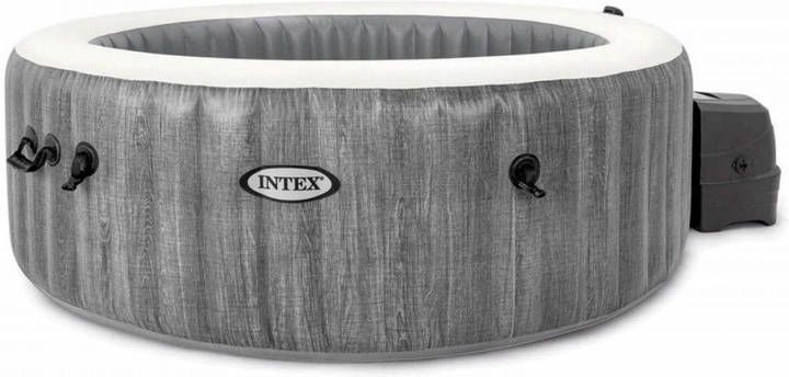 Intex Whirlpool PureSpa™ Bubble Massage Greywood Deluxe 7 delig, øxh 196x71 cm online kopen